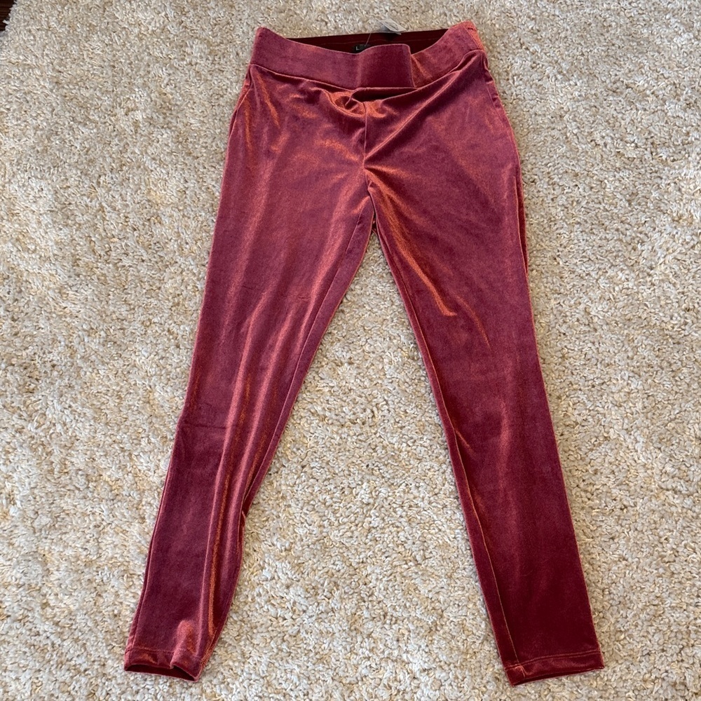 NWT Velvet Leggings